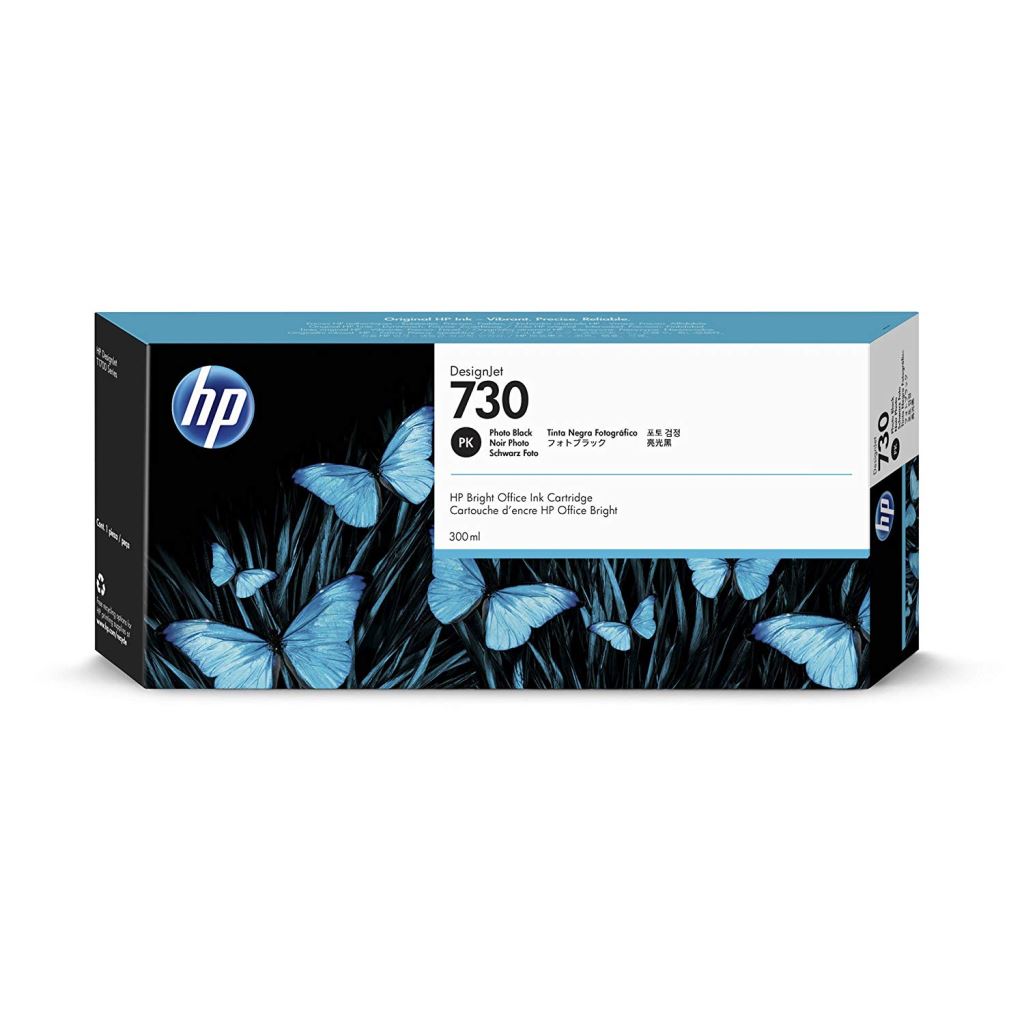 HP 730 DesignJet tintapatron 300ml fotó fekete (P2V73A) HP 730 DesignJet tintapatron 300ml fotó fekete (P2V73A)