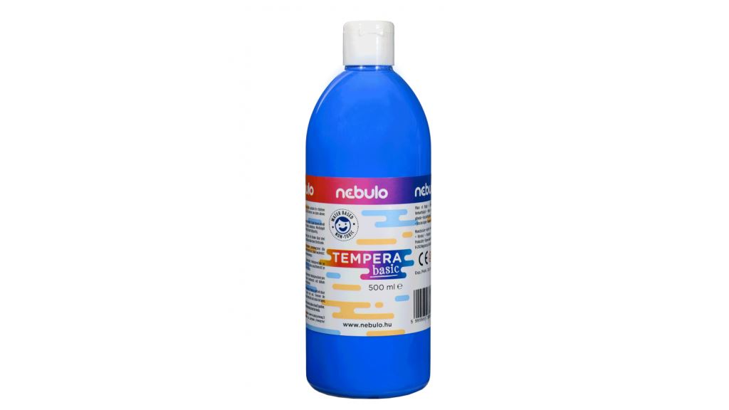 Nebulo folyékony állagú temperafesték 500ml világoskék (NTF-500-VKE)