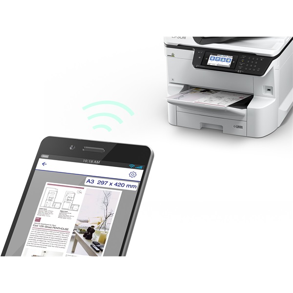 Epson WorkForce Pro WF-C8690DWF Wireless tintasugaras multifunkciós nyomtató