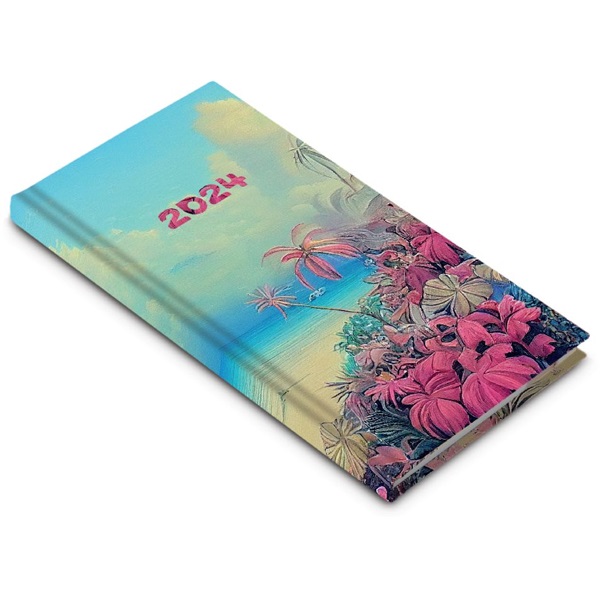 Realsystem 2025 Picture 5811-69 beach álló zsebnaptár