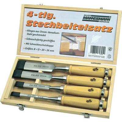 4 db Favéső készlet Brüder Mannesmann M66104 4 db Favéső készlet Brüder Mannesmann M66104