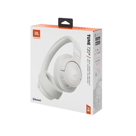 Jbl TUNE 720BT FEHÉR FEJHALLGATÓ BLUETOOTH