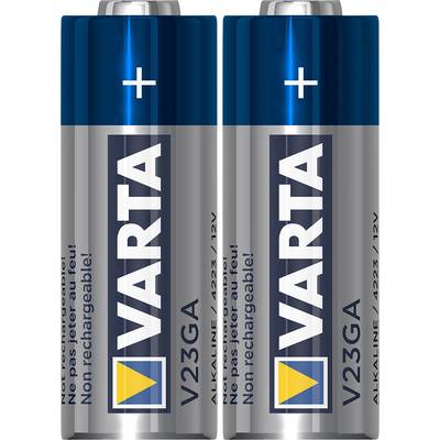 23A alkáli elem, távirányító elem, 12V 50 mAh, 2 db, Varta Professional A23, E23A, V23A, V23PX, V23GA, L1028, MN21, G23A 23A alkáli elem, távirányító elem, 12V 50 mAh, 2 db, Varta Professional A23, E23A, V23A, V23PX, V23GA, L1028, MN21, G23A