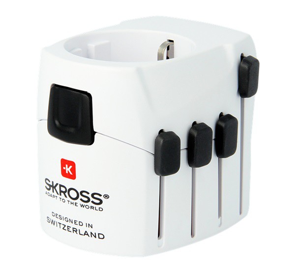 SKROSS PRO hálózati csatlakozó adapter (240V / 6300mA, EU2 pin, EU3 - IT, US, UK, CH, CN, földelt, utazótöltő) FEHÉR (1.103141) SKROSS PRO hálózati csatlakozó adapter (240V / 6300mA, EU2 pin, EU3 - IT, US, UK, CH, CN, földelt, utazótöltő) FEHÉR (1.103141)