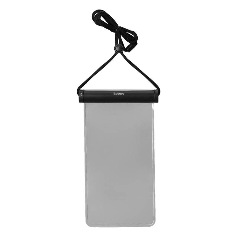 Waterproof phone case Baseus AquaGlide with Cylindrical Slide Lock (black) Waterproof phone case Baseus AquaGlide with Cylindrical Slide Lock (black)