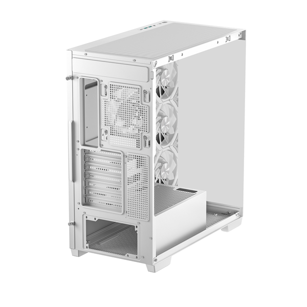 DeepCool CG580 4F WH ablakos  4x12cm A-RGB Számítógépház   Fehér  