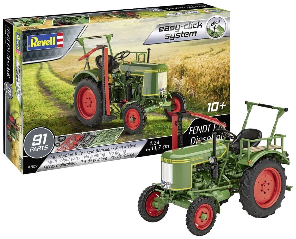 Revell RV Fendt F20 Dieselroß 1:24 Bulldog 1:24 (07822)