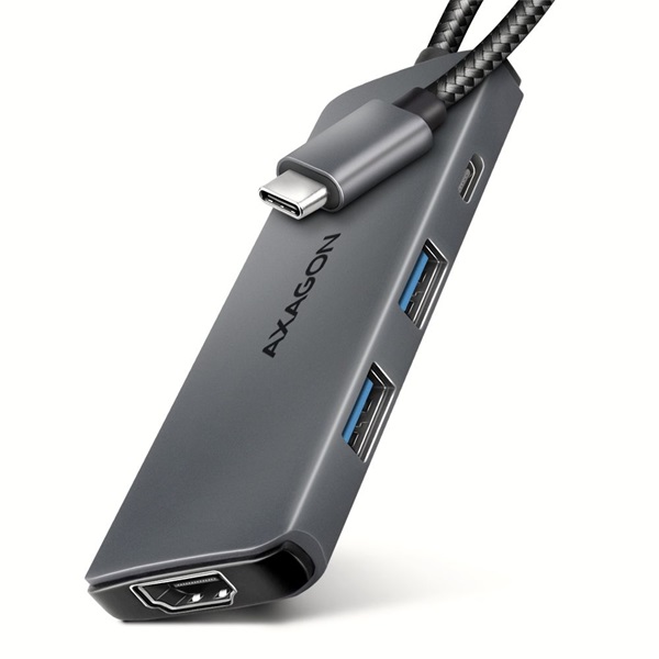 Axagon HMC-5H8K USB-C 5Gbps 5in1 8K hub Axagon HMC-5H8K USB-C 5Gbps 5in1 8K hub