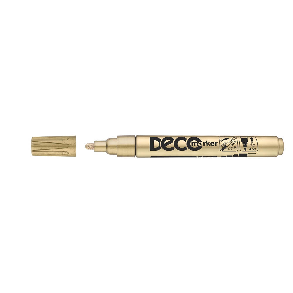 ICO Lakkmarker, decomarker 2-4mm, kerek  arany (9580098009)