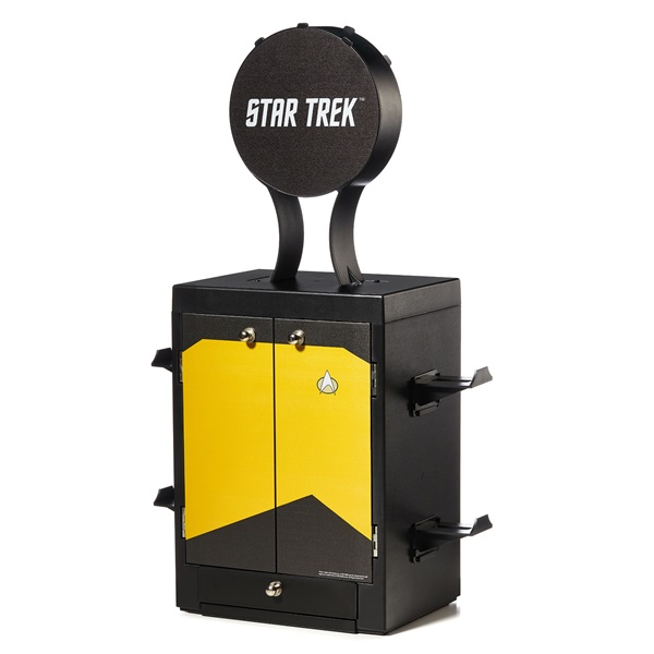 NUMSKULL PS5/XBOX Series Star Trek játéktartó szekrényes állvány Sárga