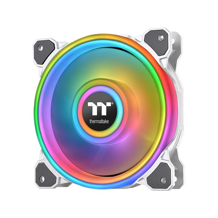Thermaltake Riing Quad 12 RGB Radiator TT Premium Edition Single Fan Pack hűtő ventilátor fehér (CL-F100-PL12SW-C) Thermaltake Riing Quad 12 RGB Radiator TT Premium Edition Single Fan Pack hűtő ventilátor fehér (CL-F100-PL12SW-C)