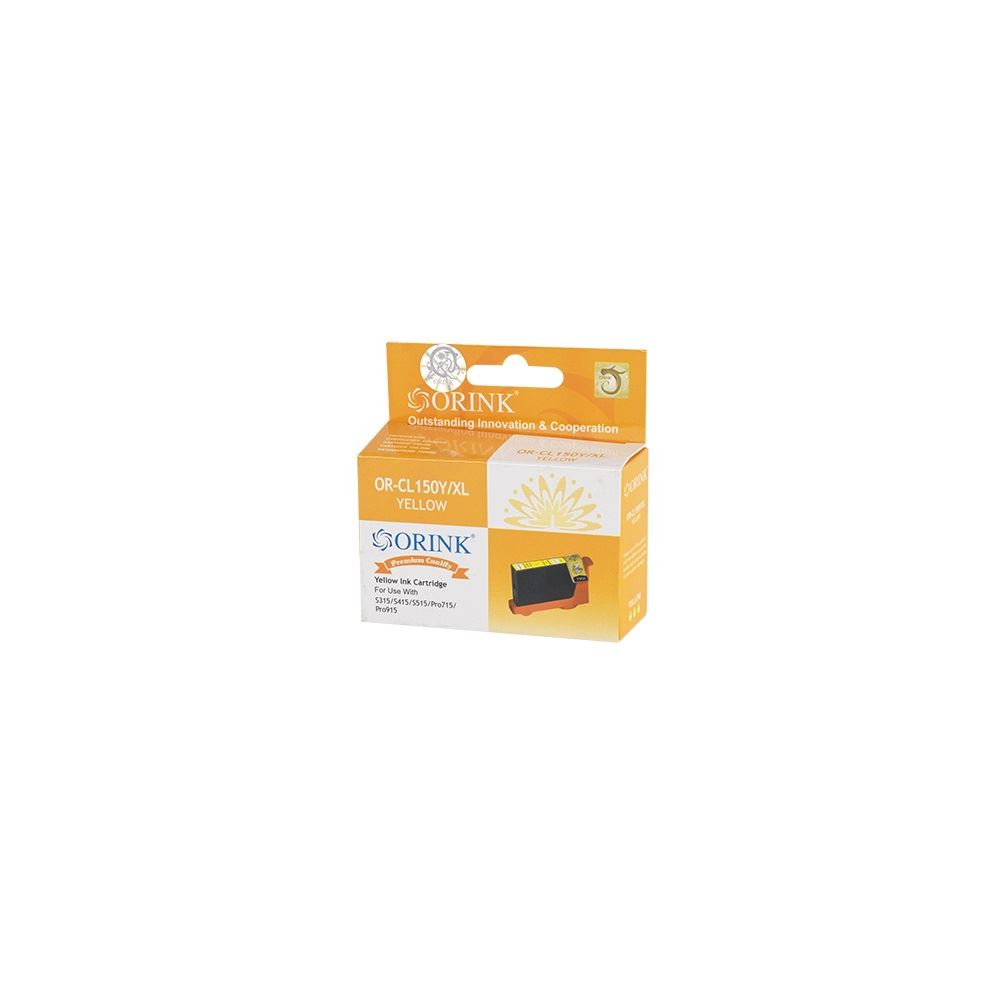 Orink utángyártott Lexmark 150XL tintapatron sárga (LEO150XLYE)