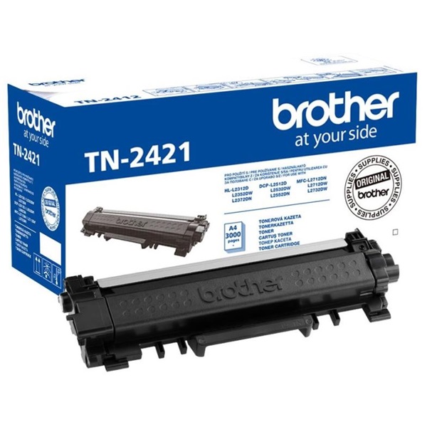 Brother TN-2421 Eredeti fekete toner Brother TN-2421 Eredeti fekete toner