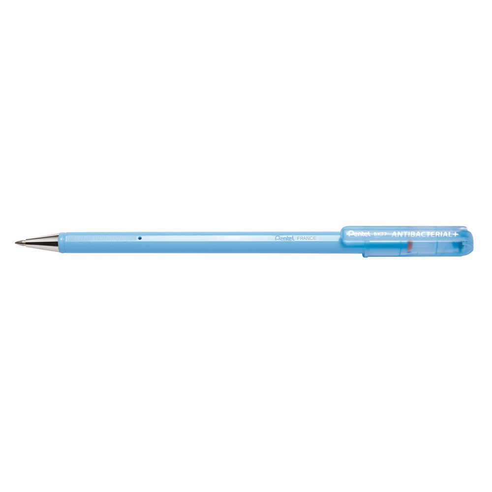 Pentel Golyóstoll antibakteriális 0,35mm,  , írásszín piros (BK77AB-B)