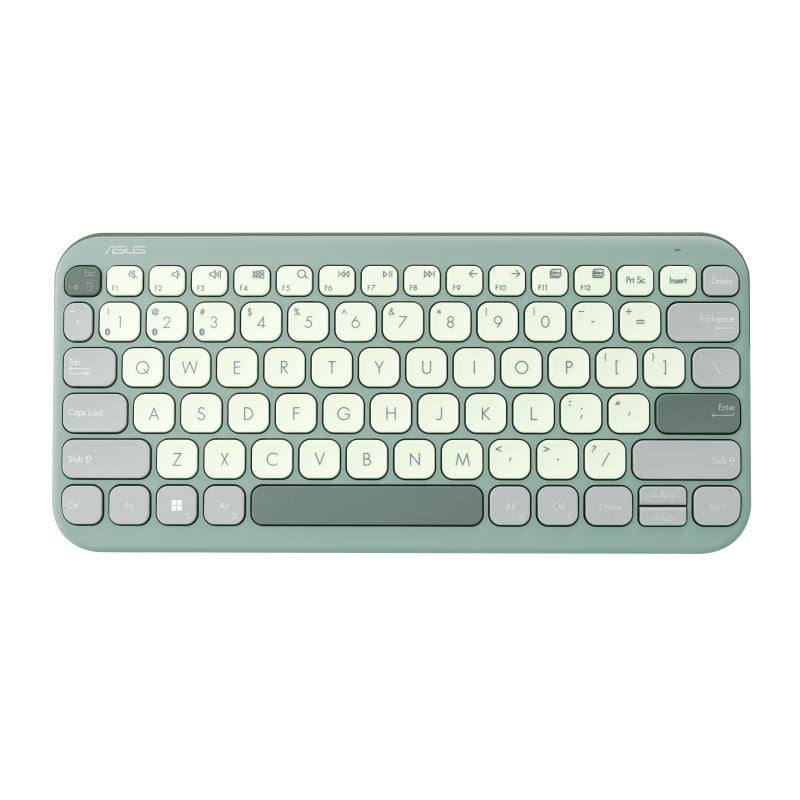 ASUS Marshmallow KW100 Bluetooth billentyűzet Green Tea Latte színű ASUS Marshmallow KW100 Bluetooth billentyűzet Green Tea Latte színű