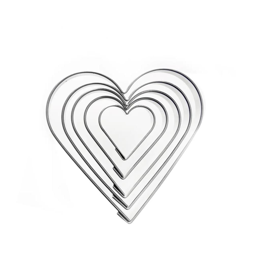 Orion süti kiszúró - szív 5db (121149)