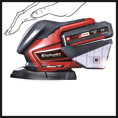 Einhell TE-OS 18/150 LI - SOLO AKKUS REZGŐCSISZOLÓ