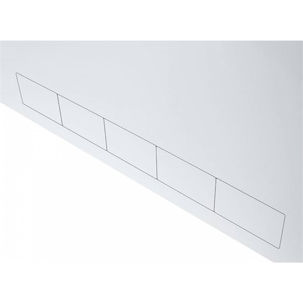 Stalflex 3U fali rack szekrény 19" 180mm fehér (CR19-3U-180-W)