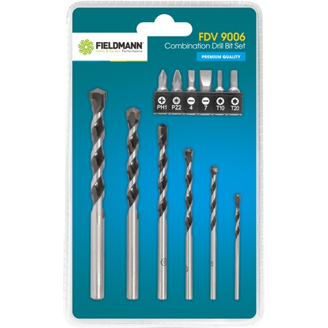 FIELDMANN FDV 9006 FÚRÓSZÁR + BITKÉSZLET FIELDMANN FDV 9006 FÚRÓSZÁR + BITKÉSZLET