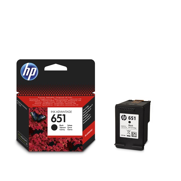 HP C2P10AE fekete patron (651) HP C2P10AE fekete patron (651)