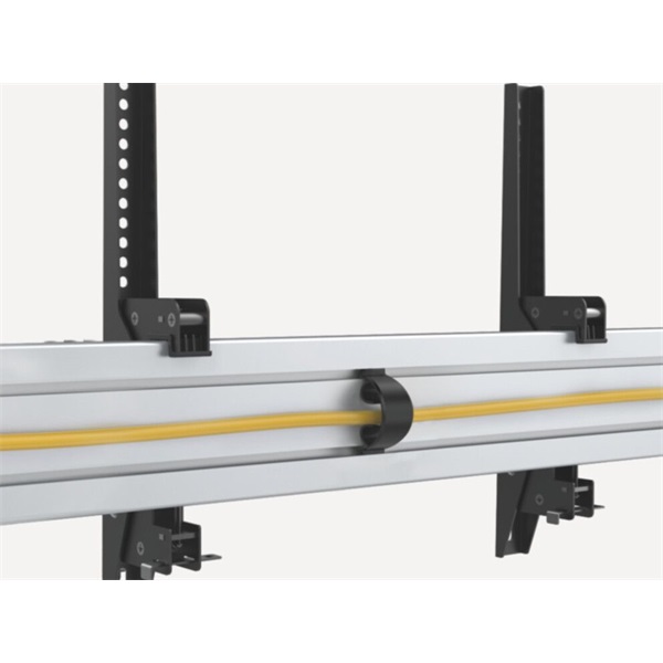 Equip  650374 45"-55"  3 kijelző dönthető TV Mennyezeti konzol  Fekete