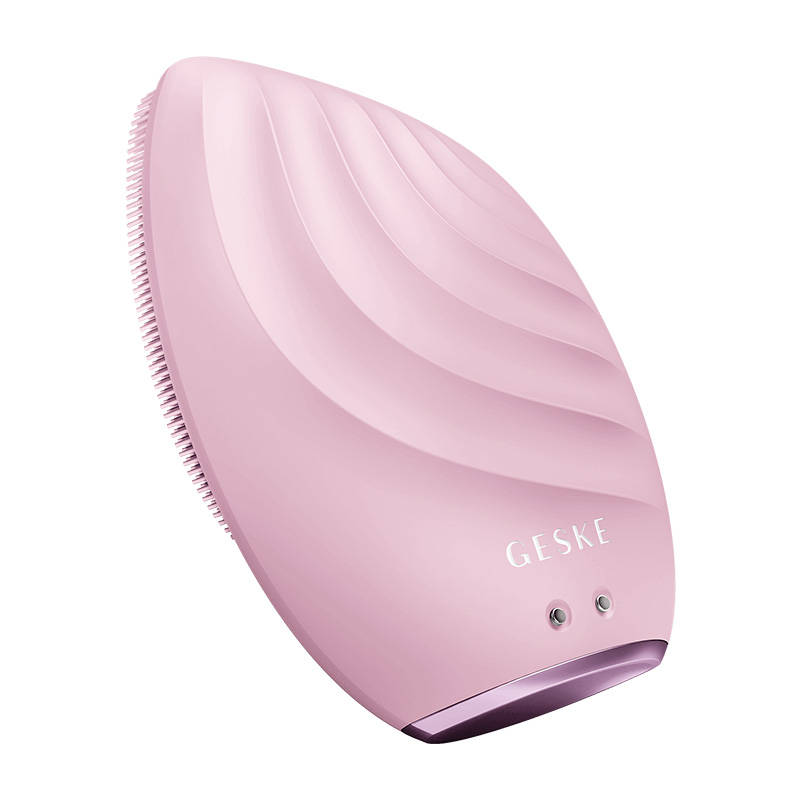 Facial Cleaning Sonic Brush 5in1 Geske With APP (pink)