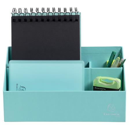 EXACOMPTA Teksto Asztali rendező Kékeszöld