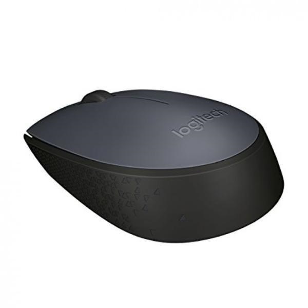 Logitech M170 vezeték nélküli egér fekete-szürke (910-004642) USB