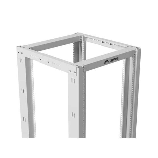 Lanberg 19" 42U 600x800 szabadon álló rack keret Szürke