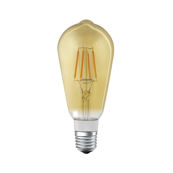 Ledvance Smart+ BT FIL edison fényforrás,DIM,6W 2700K E27 okostelefonnal,alkalmazással vezérelhető intelligens fényf. Ledvance Smart+ BT FIL edison fényforrás,DIM,6W 2700K E27 okostelefonnal,alkalmazással vezérelhető intelligens fényf.