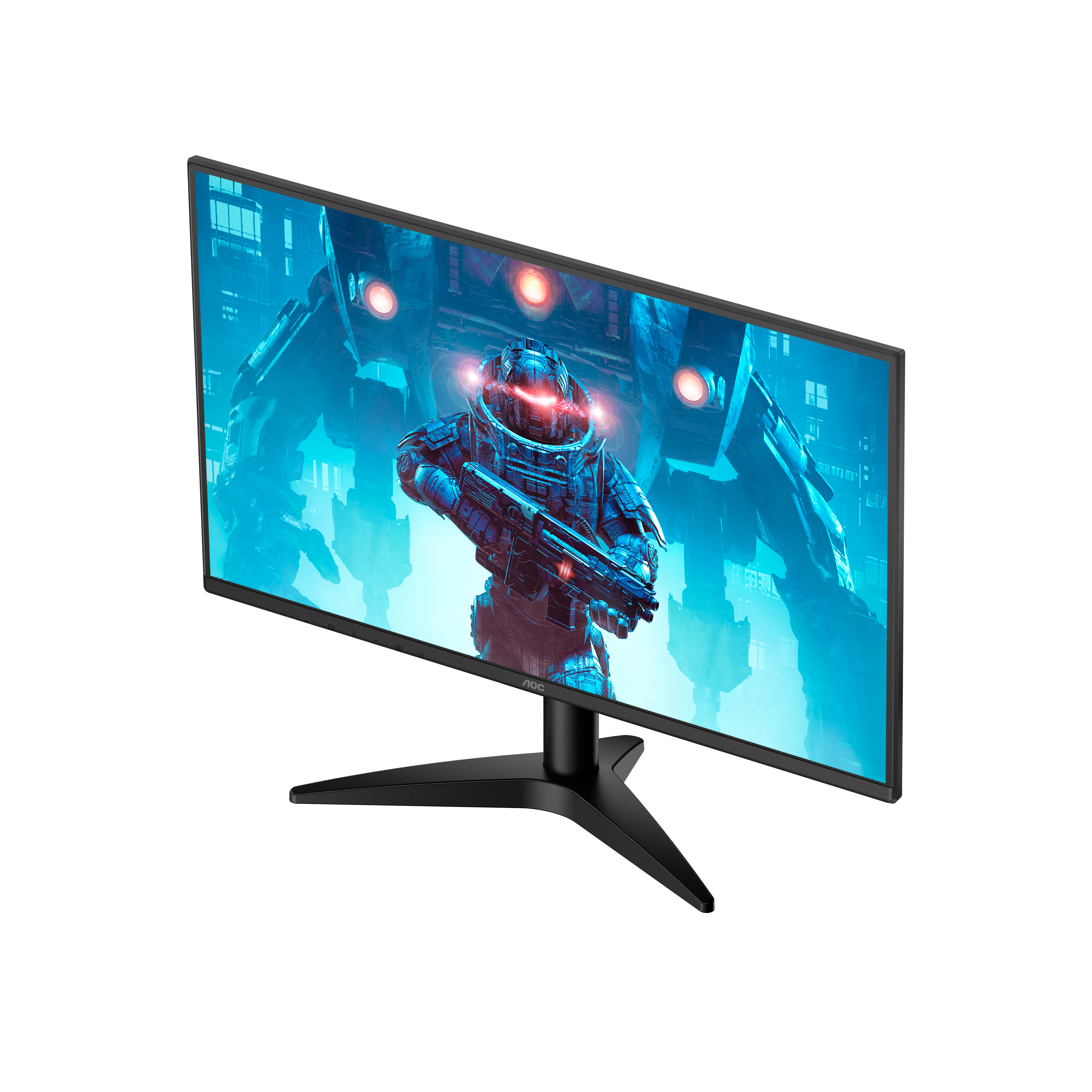 AOC 23,8" Q24B36X Monitor - 2560x1440, QHD, LED, IPS, 144Hz, 0,5ms, FreeSync, Gamer, Fekete