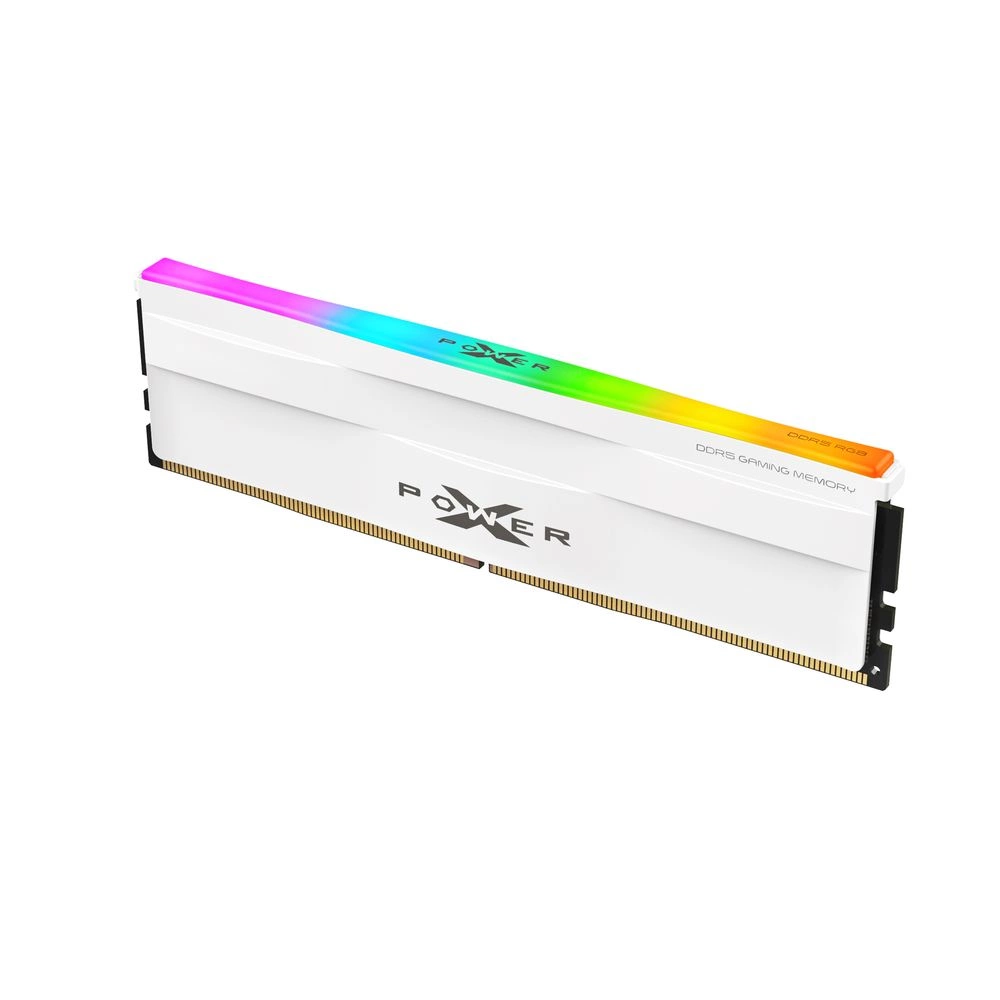 Silicon Power 64GB DDR5 6000MHz Kit(2x32GB) XPower Zenith Gaming RGB Memória Fehér