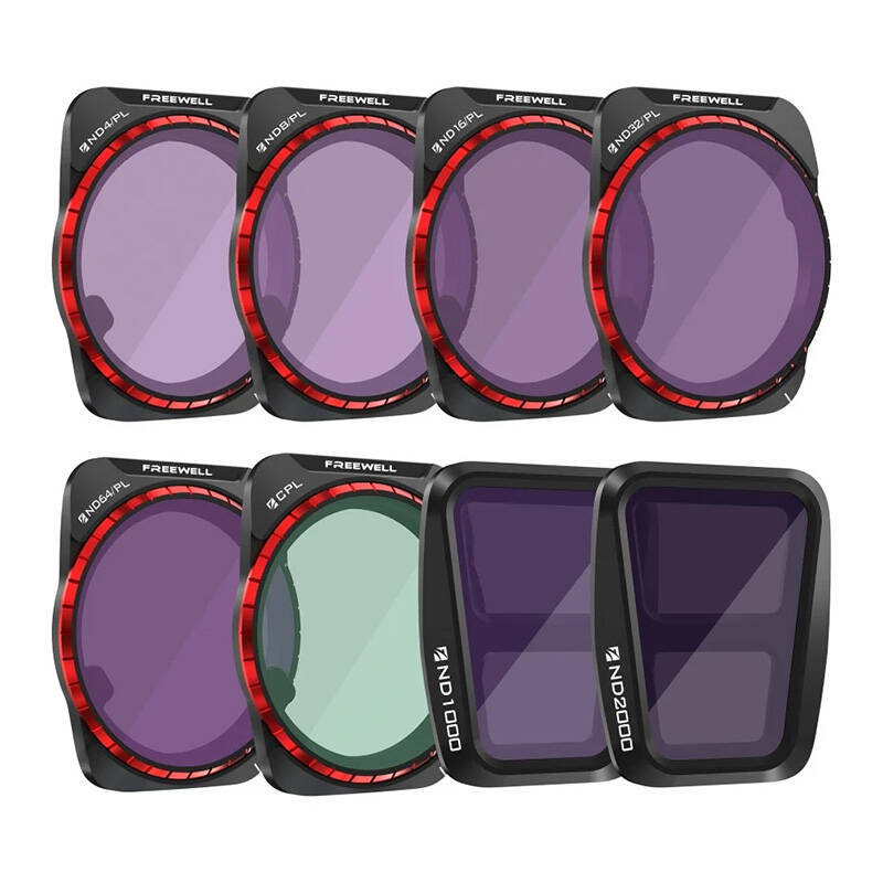 Filters Freewell All-Day for DJI Air 3 (8-Pack) Filters Freewell All-Day for DJI Air 3 (8-Pack)
