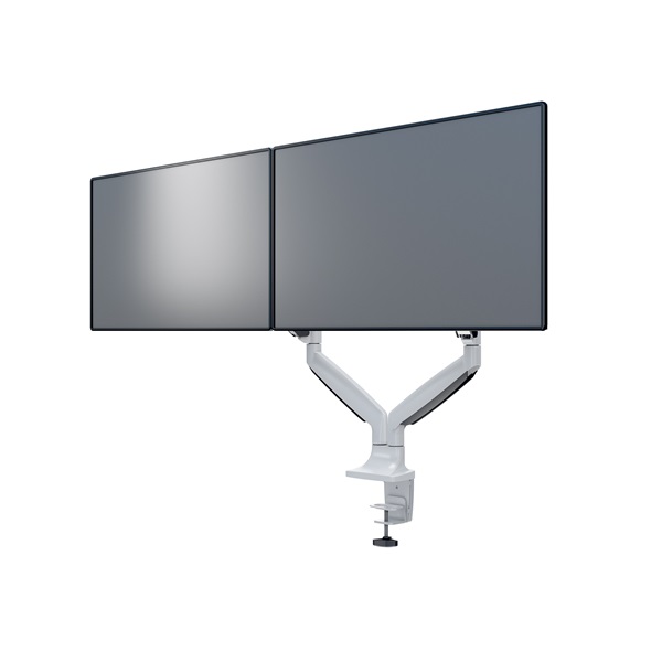 MULTIBRACKETS  M Deskmount Gas Spring Dual  15-27" max.VESA: 100x100 mm  9 kg  2 karos asztali konzol Fehér