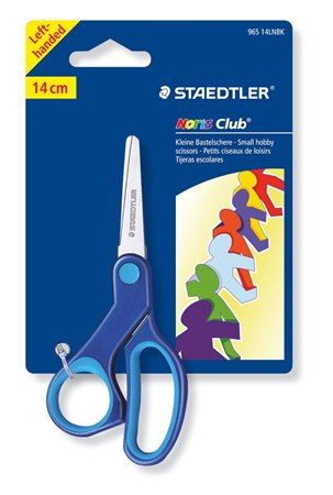STAEDTLER "Noris Club" iskolai balkezes olló 14 cm kék (TS96514LNBK) STAEDTLER "Noris Club" iskolai balkezes olló 14 cm kék (TS96514LNBK)