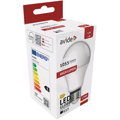 Avide ABG27EW-9.5W-AP LED IZZÓ 9.5W E27 EW 2700K