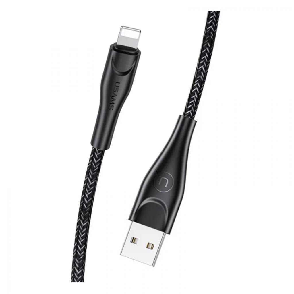 Usams SJ397USB01 Lightning adat és töltő kábel 3m, fekete (1324003) Usams SJ397USB01 Lightning adat és töltő kábel 3m, fekete (1324003)