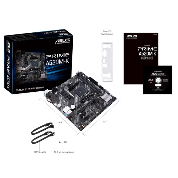 ASUS sAM4 PRIME A520M-K alaplap
