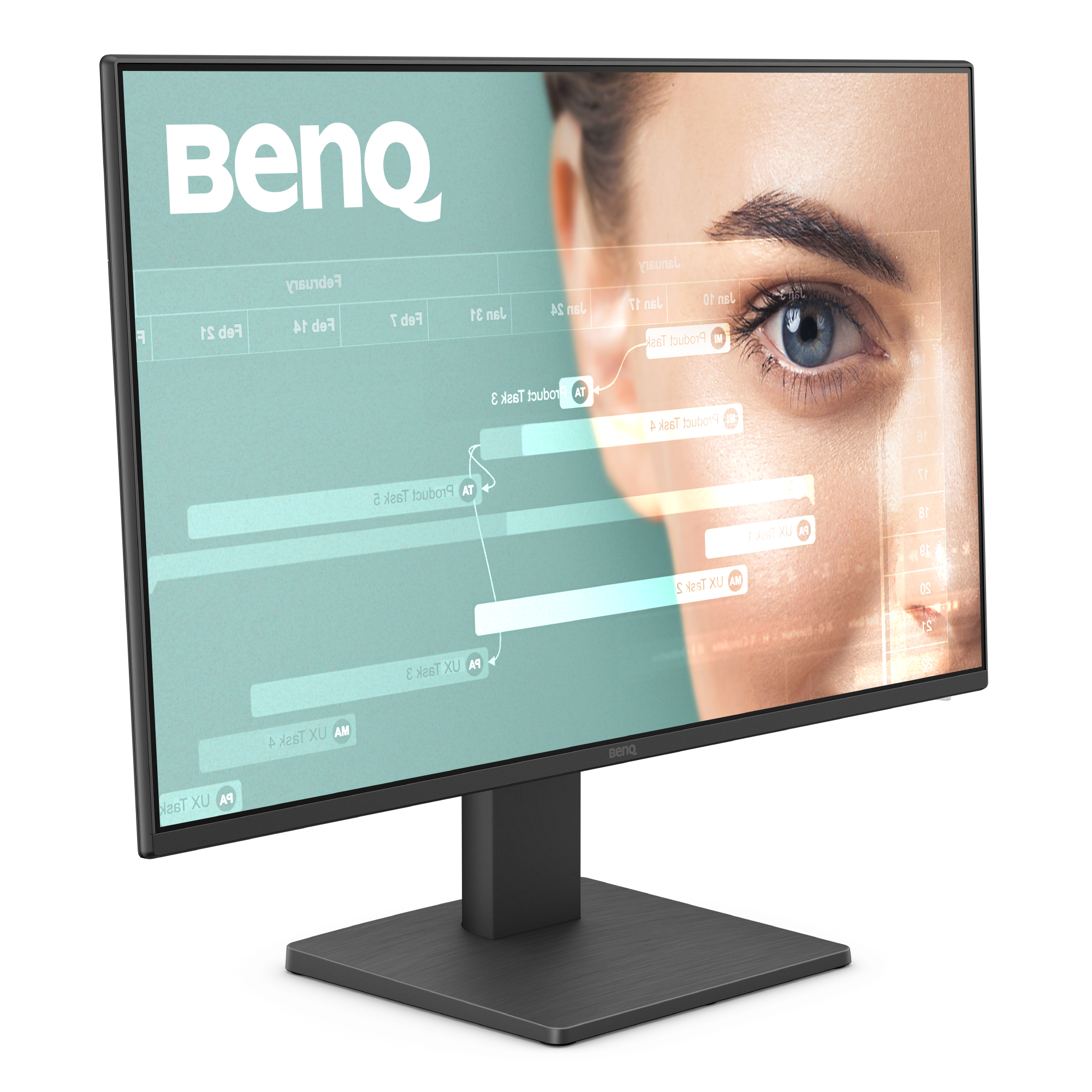 BENQ 23.8" GW2491 Monitor - 1920x1080, Full HD, LED, IPS, 100Hz, 5ms, Hangszóró, Fekete