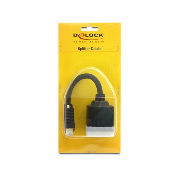 Delock 65060 VGA apa - 2xVGA anya adapter