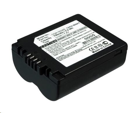 Real Power Panasonic CGA-S006E/1B, CGA-S006E, CGA-S006 7.4V 750mAh utángyártott akku Li-ion (PDS006) Real Power Panasonic CGA-S006E/1B, CGA-S006E, CGA-S006 7.4V 750mAh utángyártott akku Li-ion (PDS006)