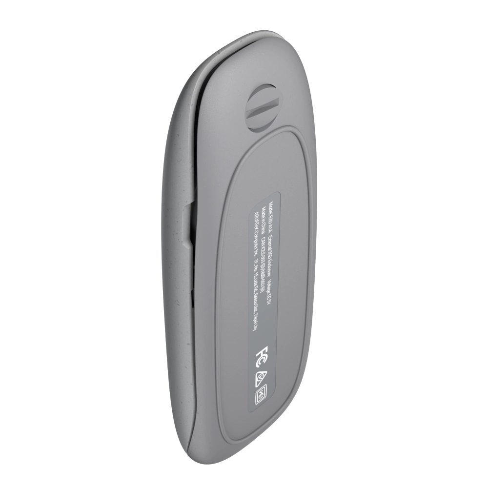 MBR ASUS COBBLE - külső ház - m.2 NVMe SSD > USB3.2 Type-C - ESD-A1A - Szürke