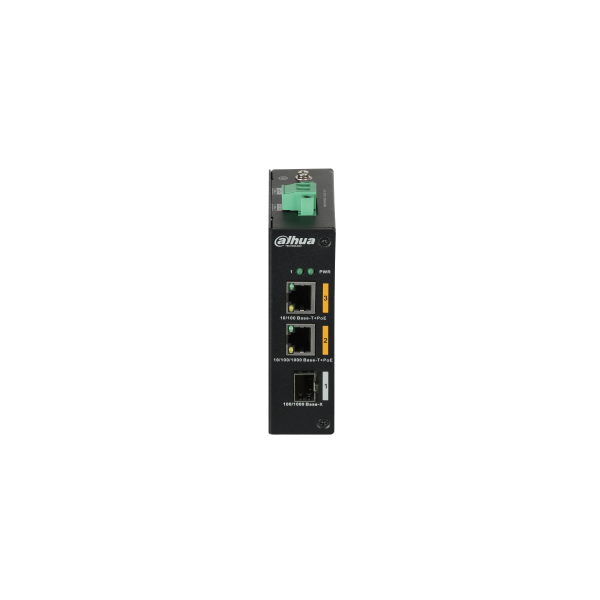 Dahua  PFS3103-1GT1ET-60  1x 100Mbps PoE + 1x 1Gbps PoE + 1xSFP  PoE switch 