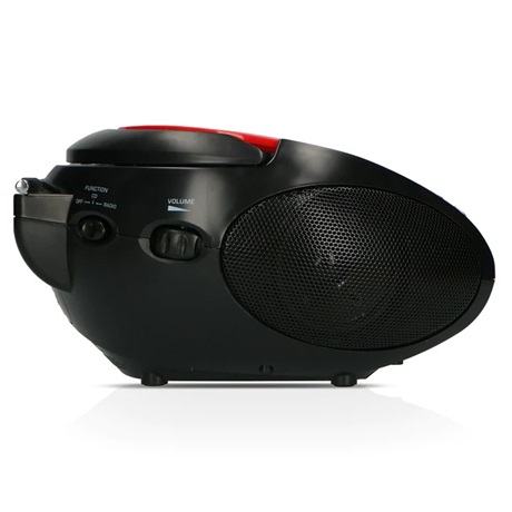 Lenco SCD-24 RED BLACK CD-S RÁDIÓ