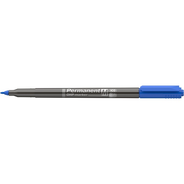 ICO OHP M 1-1,5mm kék permanent marker
