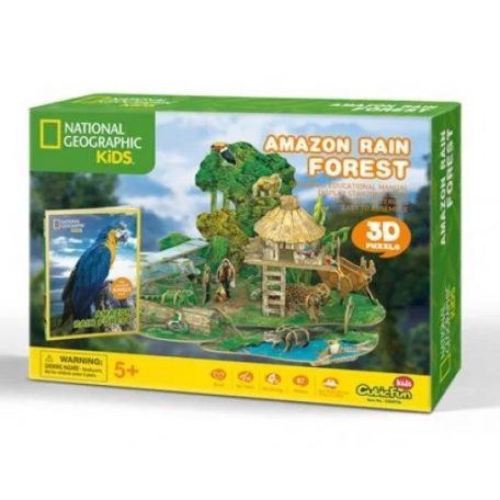 BonsaiBp 3D puzzle Amazon őserdő 67db-os puzzle (3D-DS0979) BonsaiBp 3D puzzle Amazon őserdő 67db-os puzzle (3D-DS0979)