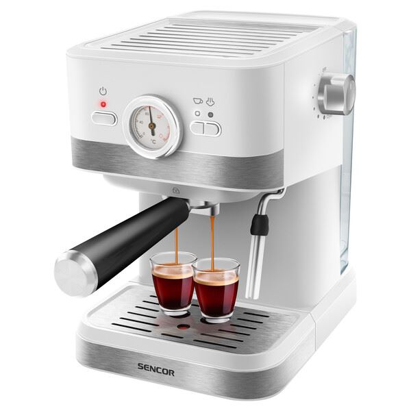 Sencor SES 1720WH eszpresszó kávéfőző fehér Sencor SES 1720WH eszpresszó kávéfőző fehér