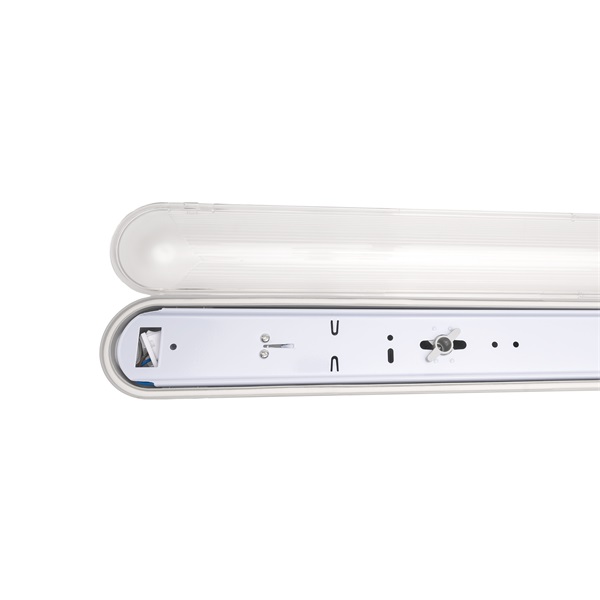 Iris Lighting JF136 T8 LED fénycsőre előkészített por- és páramentes lámpatest IP65 120cm (WP-JF136LED)