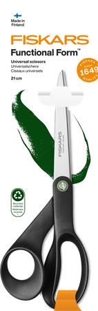 FISKARS "Functional Form Renew" Olló általános 21 cm Fekete