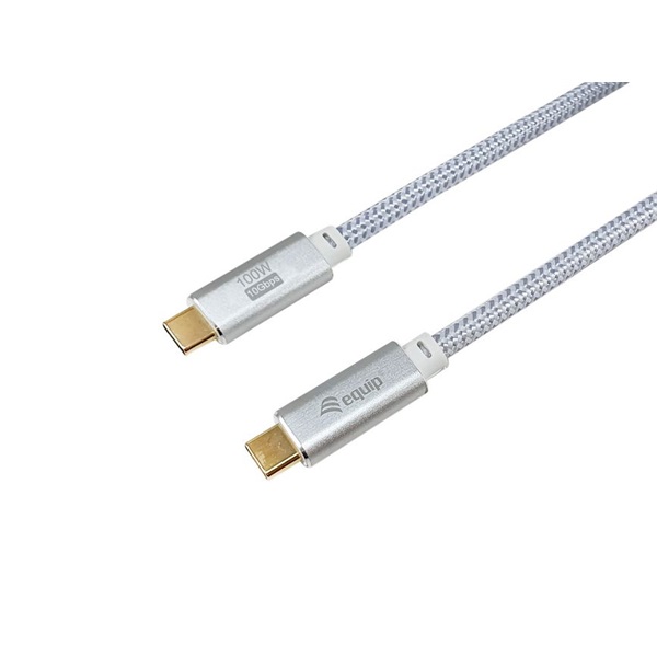Equip Kábel - (USB-C 3.2 Gen1 to USB-C, apa/apa, fehér, 2m) (128358)